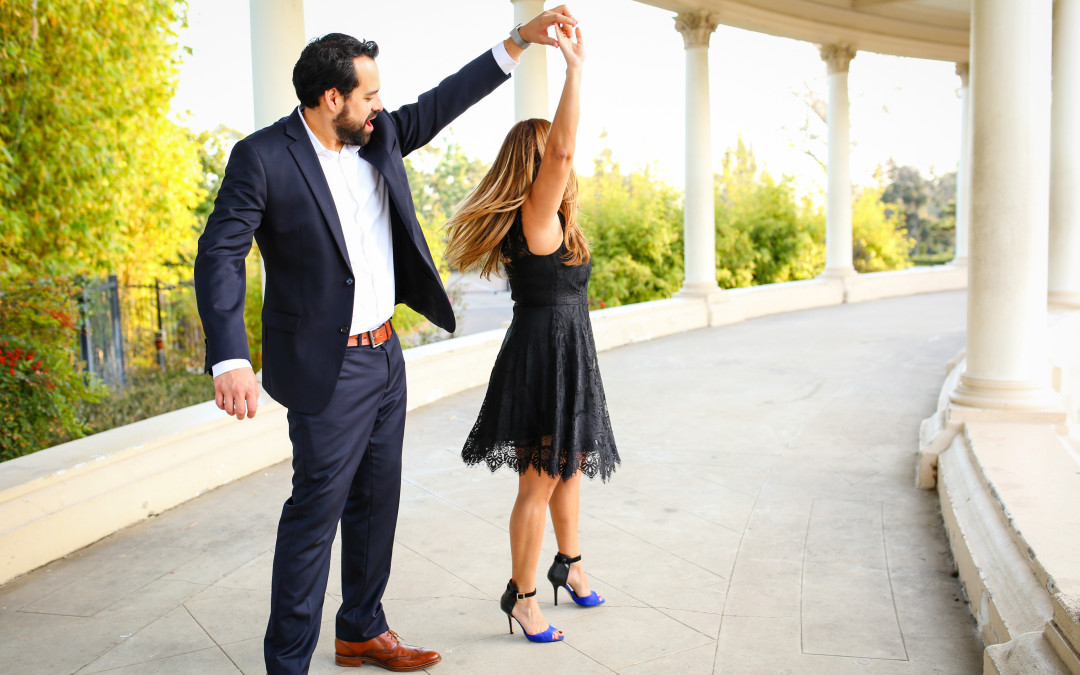 Black Tie Engagement Session | Balboa Park San Diego