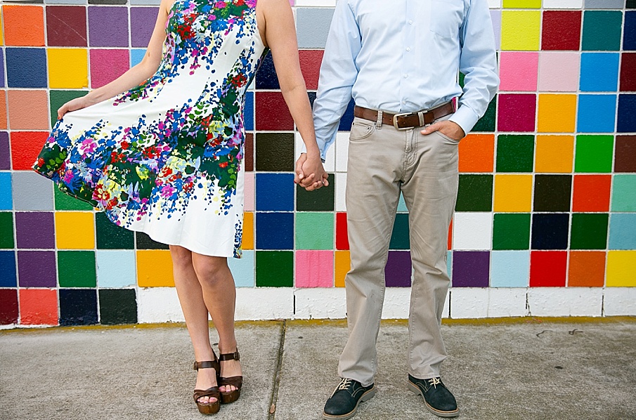 Colorful La Jolla Engagement Session